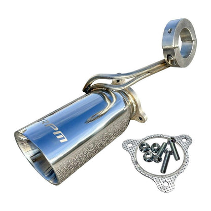 Polaris RZR XP Turbo / Turbo S Slip On Muffler Delete (Race Pipe)