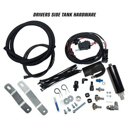 RZR Auxiliary Fuel Tank - 4 Seat XPT / XP1000 / Turbo S 4.5G Auxiliary Fuel Gas Tank Kit