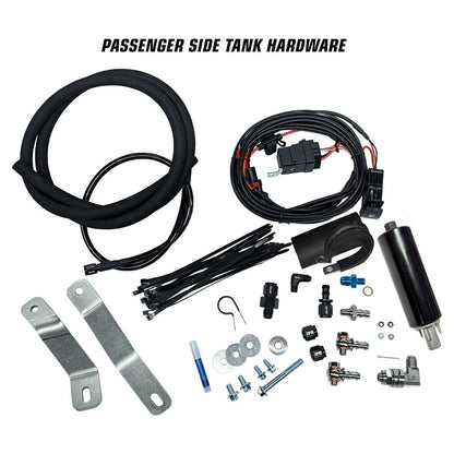 RZR Auxiliary Fuel Tank - 4 Seat XPT / XP1000 / Turbo S 4.5G Auxiliary Fuel Gas Tank Kit