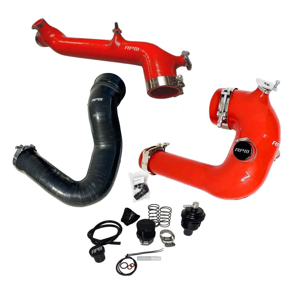 Polaris RZR XP Turbo / Turbo S Silicone Intake J-Tube / Charge Tube / BOV / Intake Tube Kit