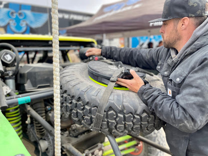 REVOLVE Spare Tire Mounted Storage