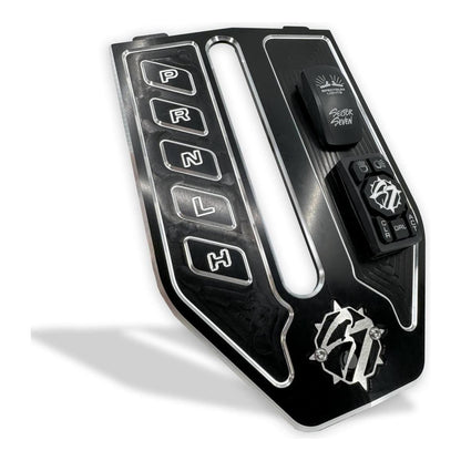 Polaris RZR Pro / Turbo R Billet Shift Plate