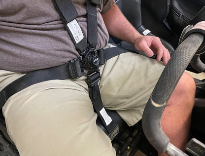 Adjustable 5th Point Crotch Belt for Latch and Link Harness