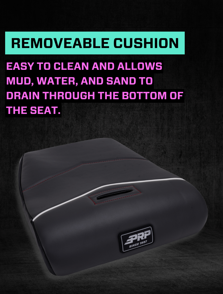Shreddy Edition XCR Suspension Seat, Cracked Black