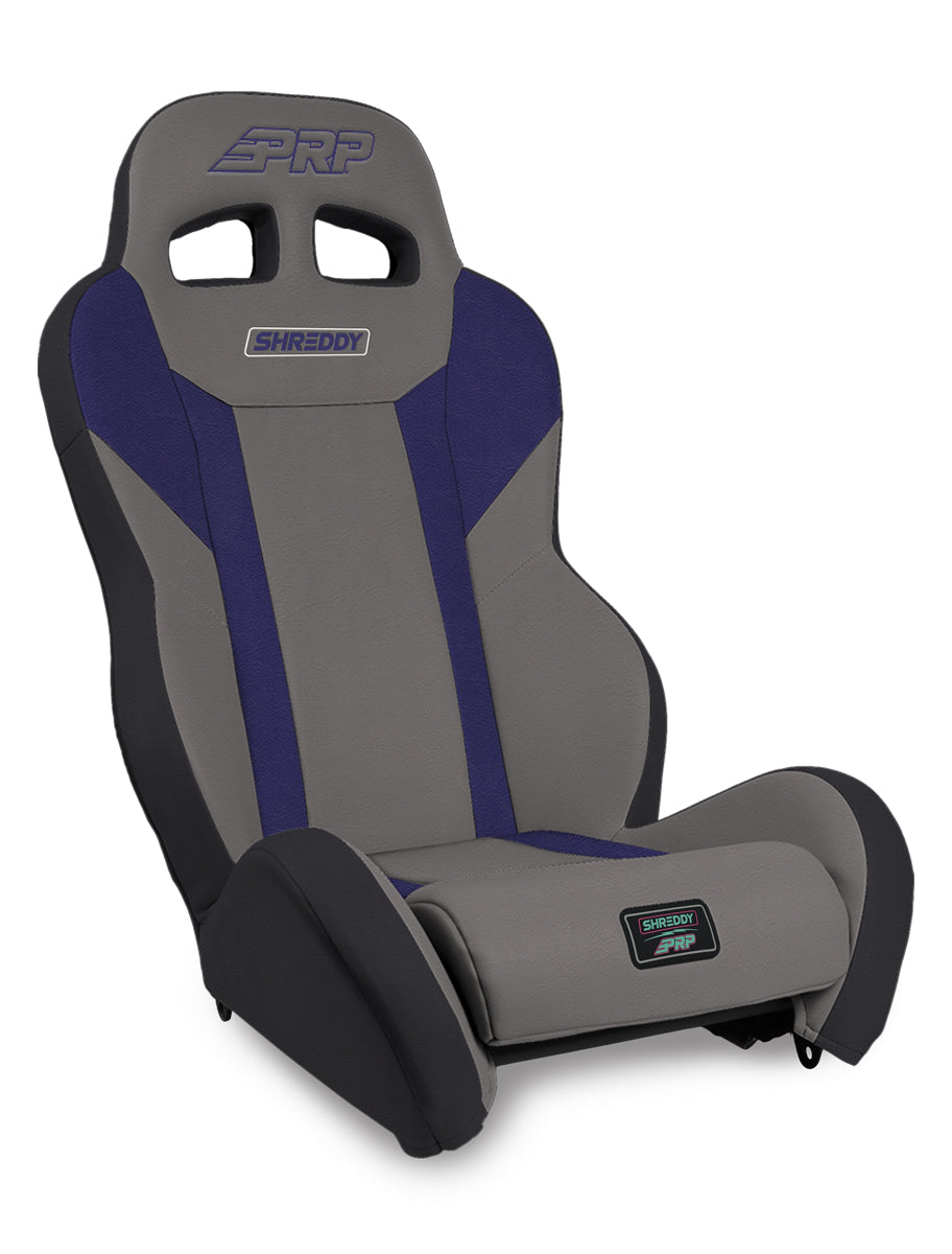 Shreddy Edition XCR Suspension Seat, Cracked Black
