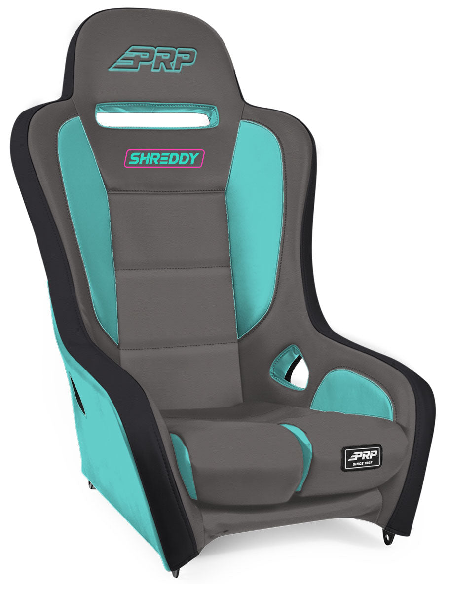Shreddy Podium Suspension Seat; Grey and