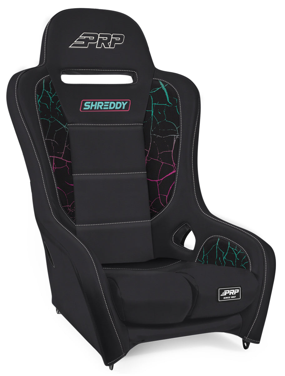 Shreddy Edition Podium Suspension Seat, Cracked