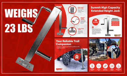 Summit High Capacity Extended Height Jack