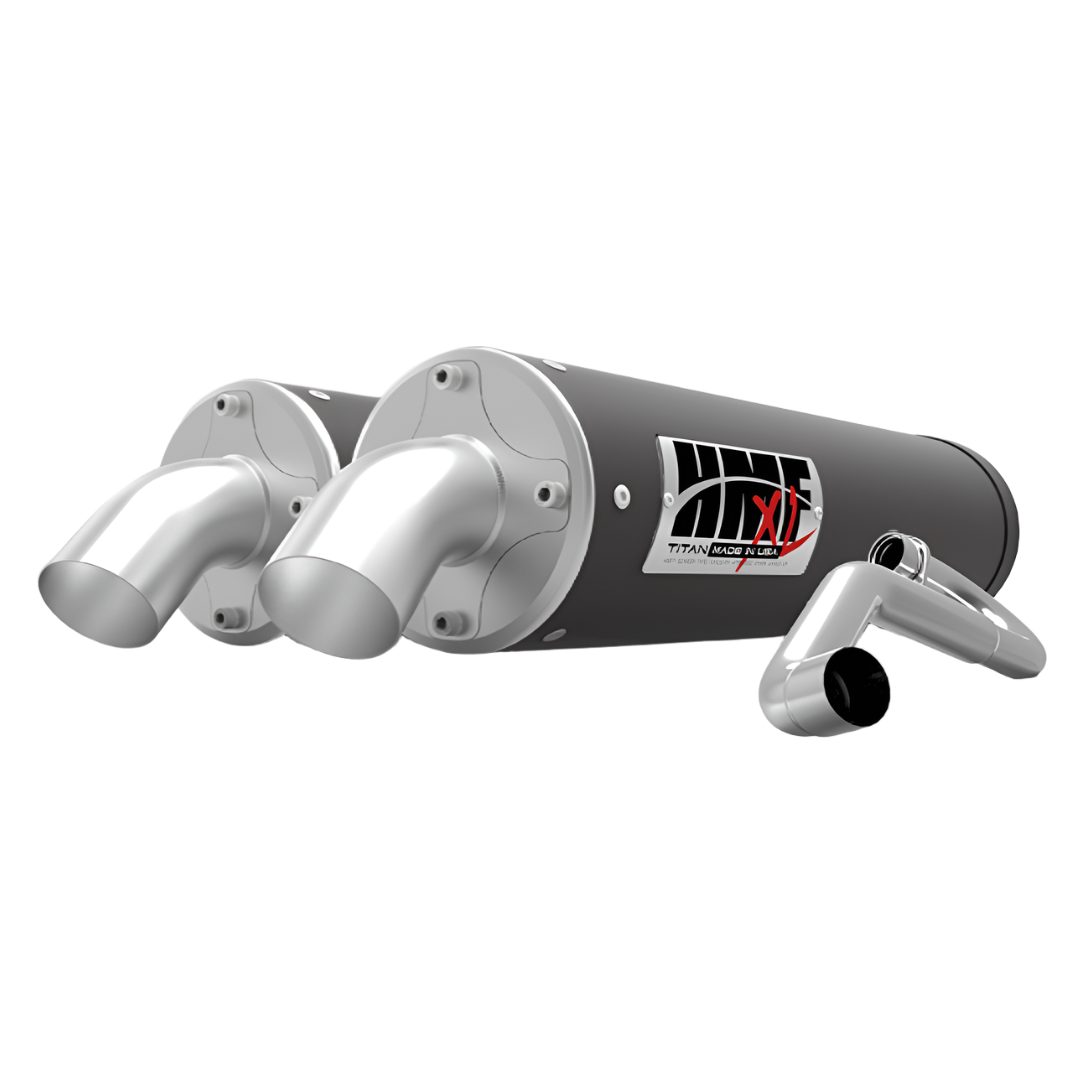 Polaris RZR XP Titan Dual Full System Exhaust