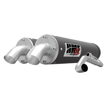 Polaris RZR XP Titan Dual Full System Exhaust