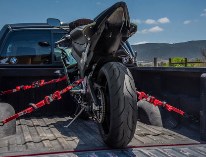 Heavy Duty Motorcycle/ATV Tie-Down Kit - Black - SpeedStrap