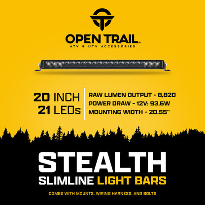 Open Trail STEALTH SLIMLINE LED LIGHT BAR