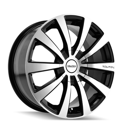 TOUREN TOUREN TR3 3130 GLOSS BLACK MACHINED 17X7 5-105/5-114.3 40MM 72.62MM