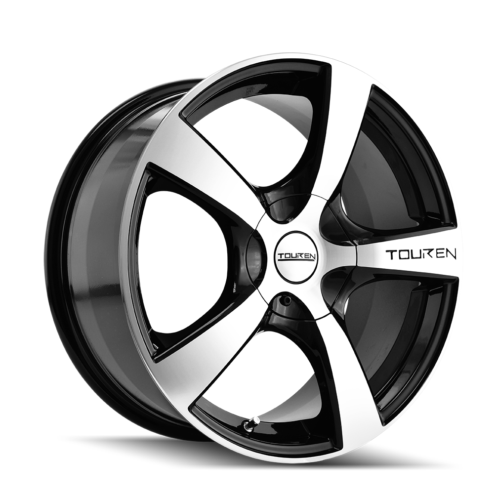 TOUREN TOUREN TR9 3190 GLOSS BLACK MACHINED 16X7 4-100/4-114.3 42MM 67.1MM