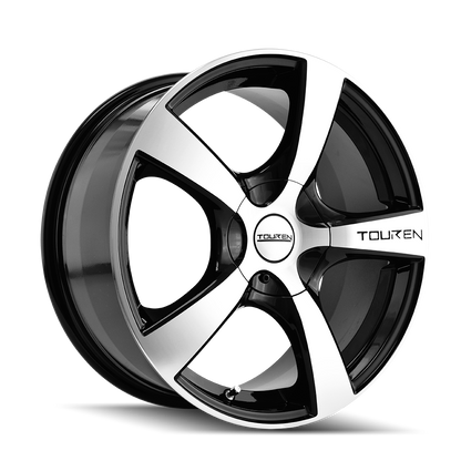TOUREN TOUREN TR9 3190 GLOSS BLACK MACHINED 16X7 4-100/4-114.3 42MM 67.1MM