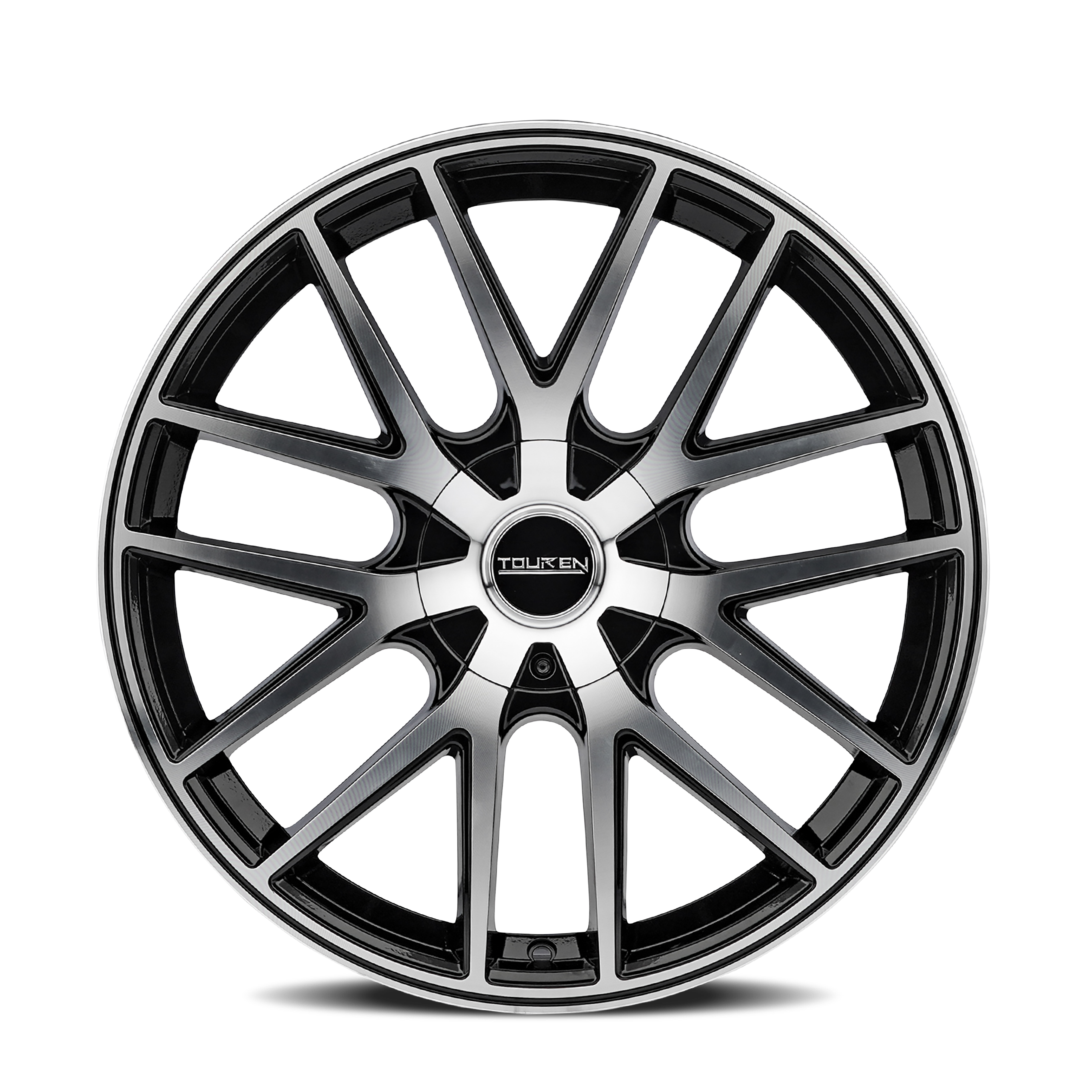 TOUREN TOUREN TR60 3260 GLOSS BLACK MACHINED 20X8.5 5-112/5-120 40MM 74.1MM