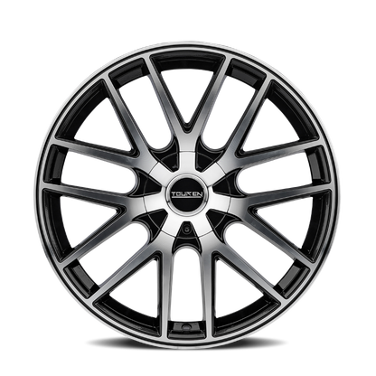 TOUREN TOUREN TR60 3260 GLOSS BLACK MACHINED 16X7 5-110/5-115 42MM 72.62MM