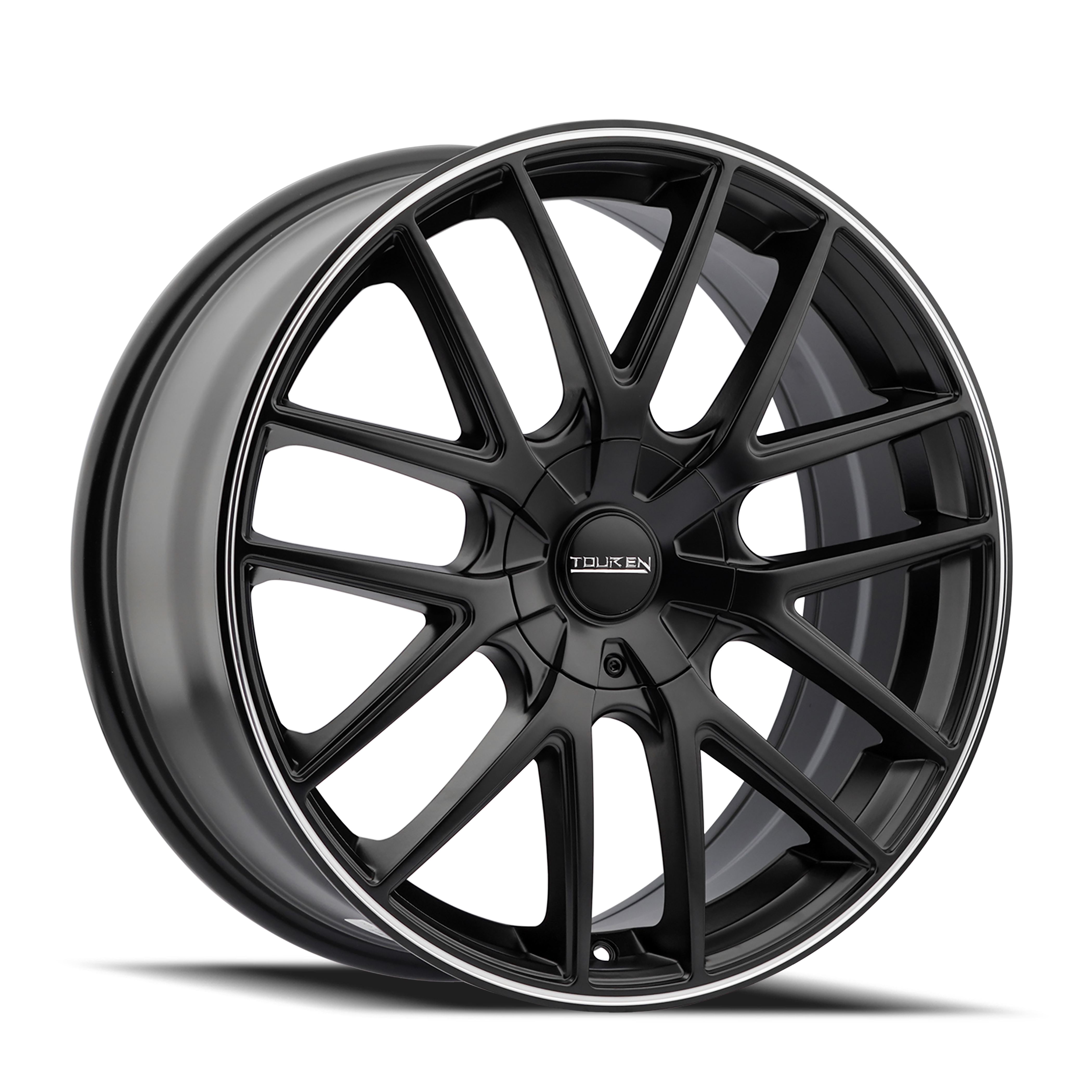 TOUREN TOUREN TR60 3260 MATTE BLACK MACHINED 16X7 5-110/5-115 42MM 72.62MM