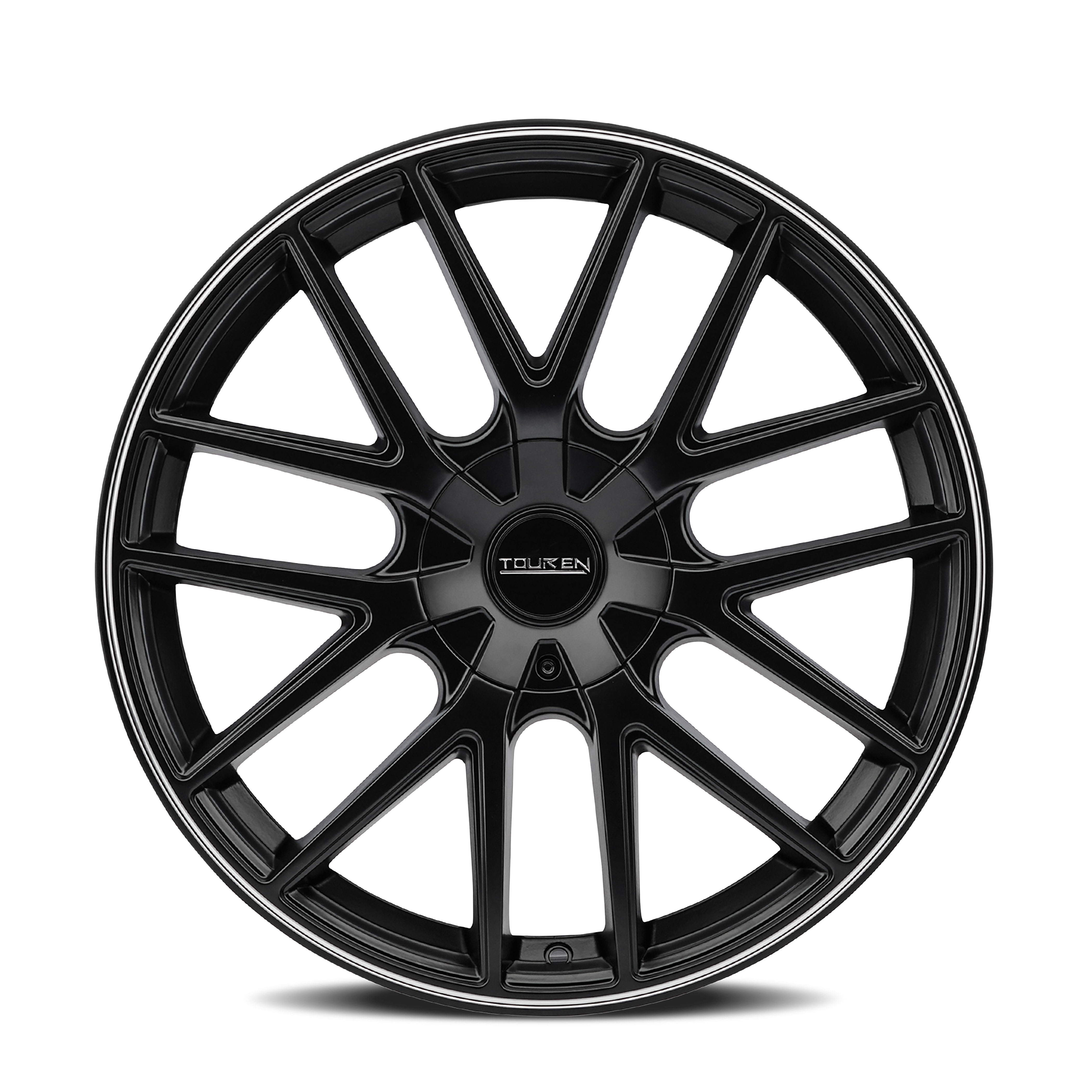TOUREN TOUREN TR60 3260 MATTE BLACK MACHINED 16X7 5-110/5-115 42MM 72.62MM