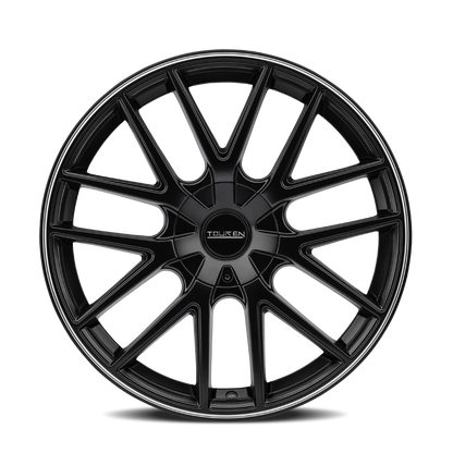 TOUREN TOUREN TR60 3260 MATTE BLACK MACHINED 17X7.5 5-127 42MM 71.5MM