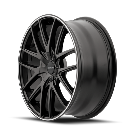 TOUREN TOUREN TR60 3260 MATTE BLACK MACHINED 20X8.5 5-110/5-115 40MM 72.62MM