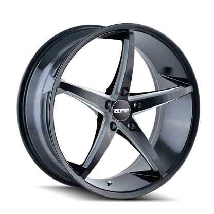 TOUREN TOUREN TR70 3270 GLOSS BLACK MILLED 17X7.5 5-120 40MM 74.1MM