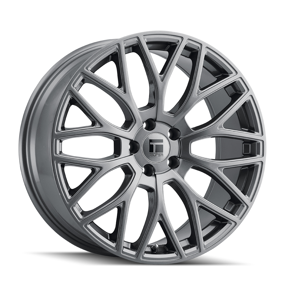 TOUREN TOUREN TR76 3276 GRAPHITE 19X8.5 5-112 35MM 66.56MM WITH BALL SEAT