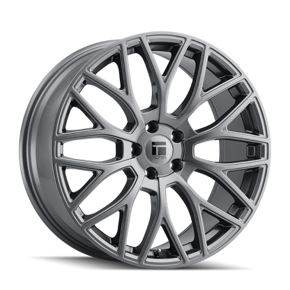 TOUREN TOUREN TR76 3276 GLOSS GRAPHITE 17X8 5-112 35MM 66.56MM
