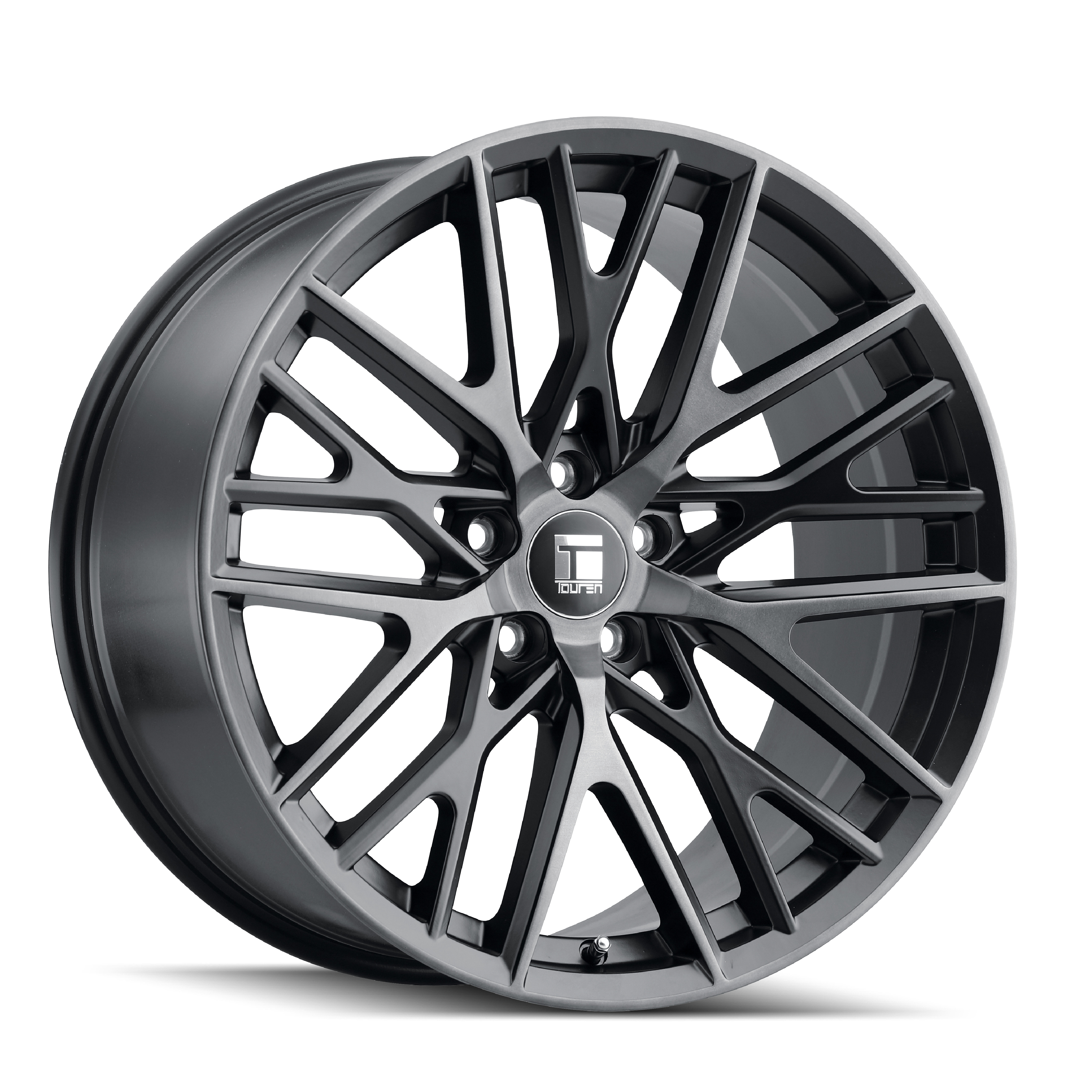 TOUREN TOUREN TR91 3291 MATTE BLACK BRUSHED WITH DARK 20X9 6-120 30MM 66.9MM