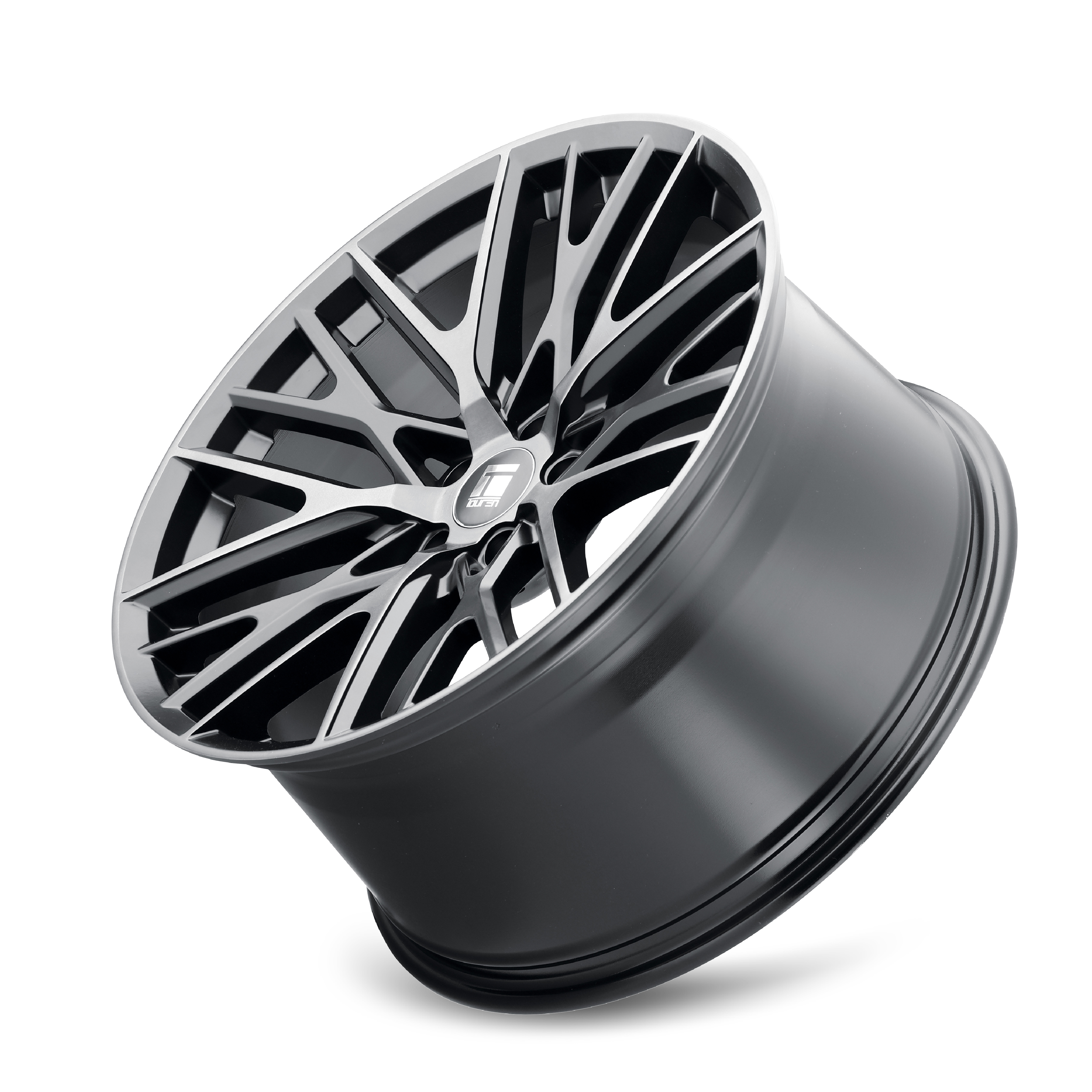 TOUREN TOUREN TR91 3291 MATTE BLACK BRUSHED WITH DARK 20X9 6-120 30MM 66.9MM