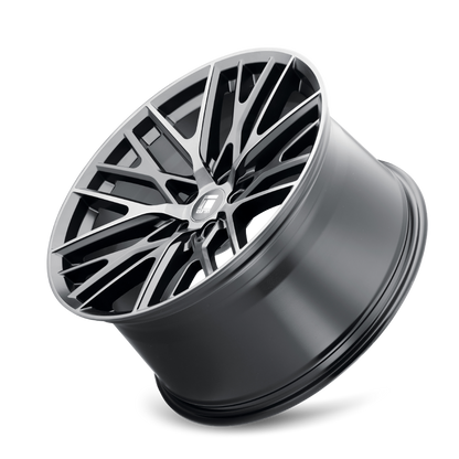 TOUREN TOUREN TR91 3291 MATTE BLACK BRUSHED WITH DARK 20X9 6-135 18MM 87.1MM