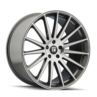 TOUREN TOUREN TR92 3292 GLOSS GRAPHITE MACHINED FACE 20X10.5 5-114.3 35MM 72.6MM