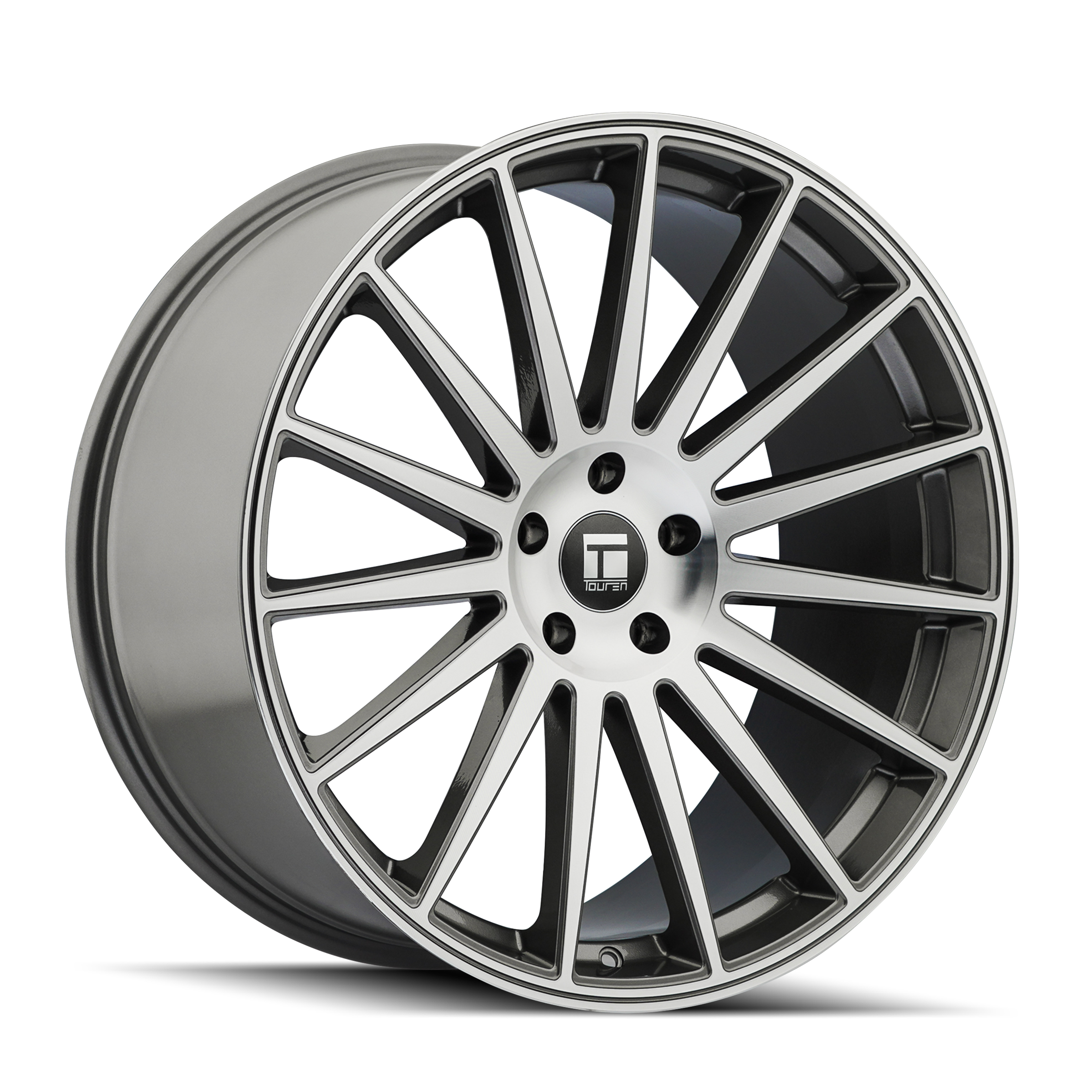 TOUREN TOUREN TR92 3292 GLOSS GRAPHITE MACHINED FACE 20X10.5 5-114.3 35MM 72.6MM
