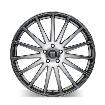 TOUREN TOUREN TR92 3292 GLOSS GRAPHITE MACHINED FACE 20X10.5 5-114.3 35MM 72.6MM