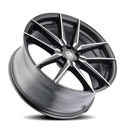 TOUREN TOUREN TR94 3294 GLOSS GRAPHITE BRUSHED WITH DARK 18X8 5-120 35MM 72.56MM