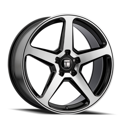 TOUREN TOUREN TF96 3296 GLOSS BLACK MACHINED 20X9 5-114.3 35MM 73.1MM