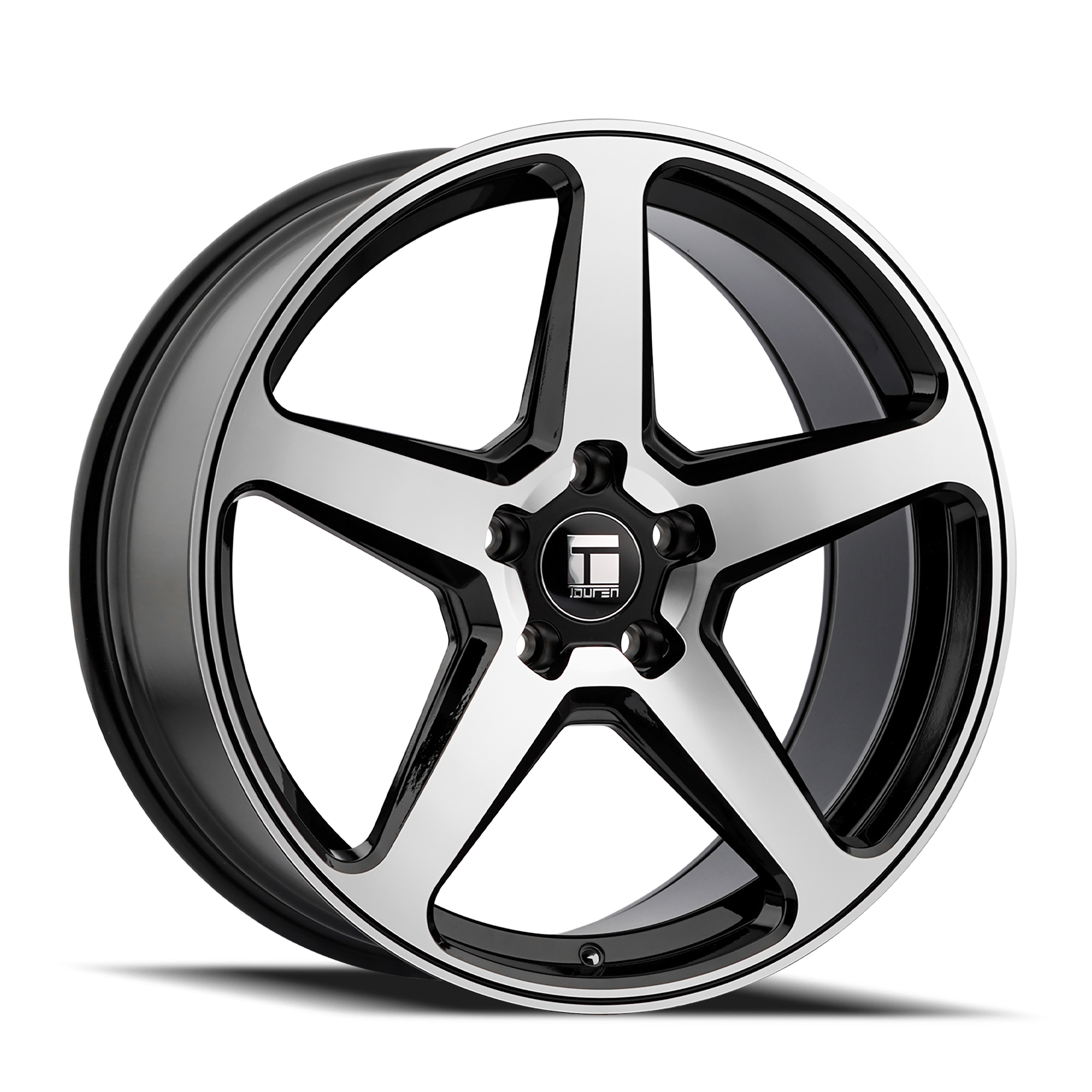 TOUREN TOUREN TF96 3296 GLOSS BLACK MACHINED 20X9 5-112 35MM 66.6MM