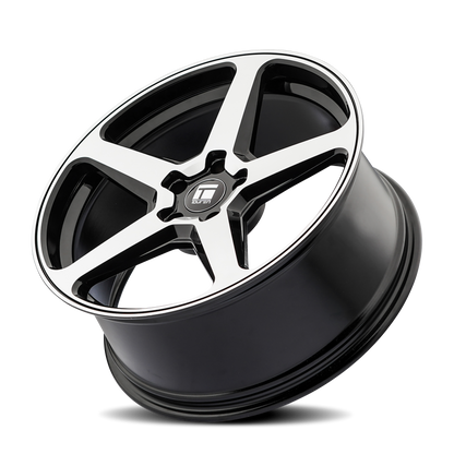 TOUREN TOUREN TF96 3296 GLOSS BLACK MACHINED 20X9 5-112 35MM 66.6MM