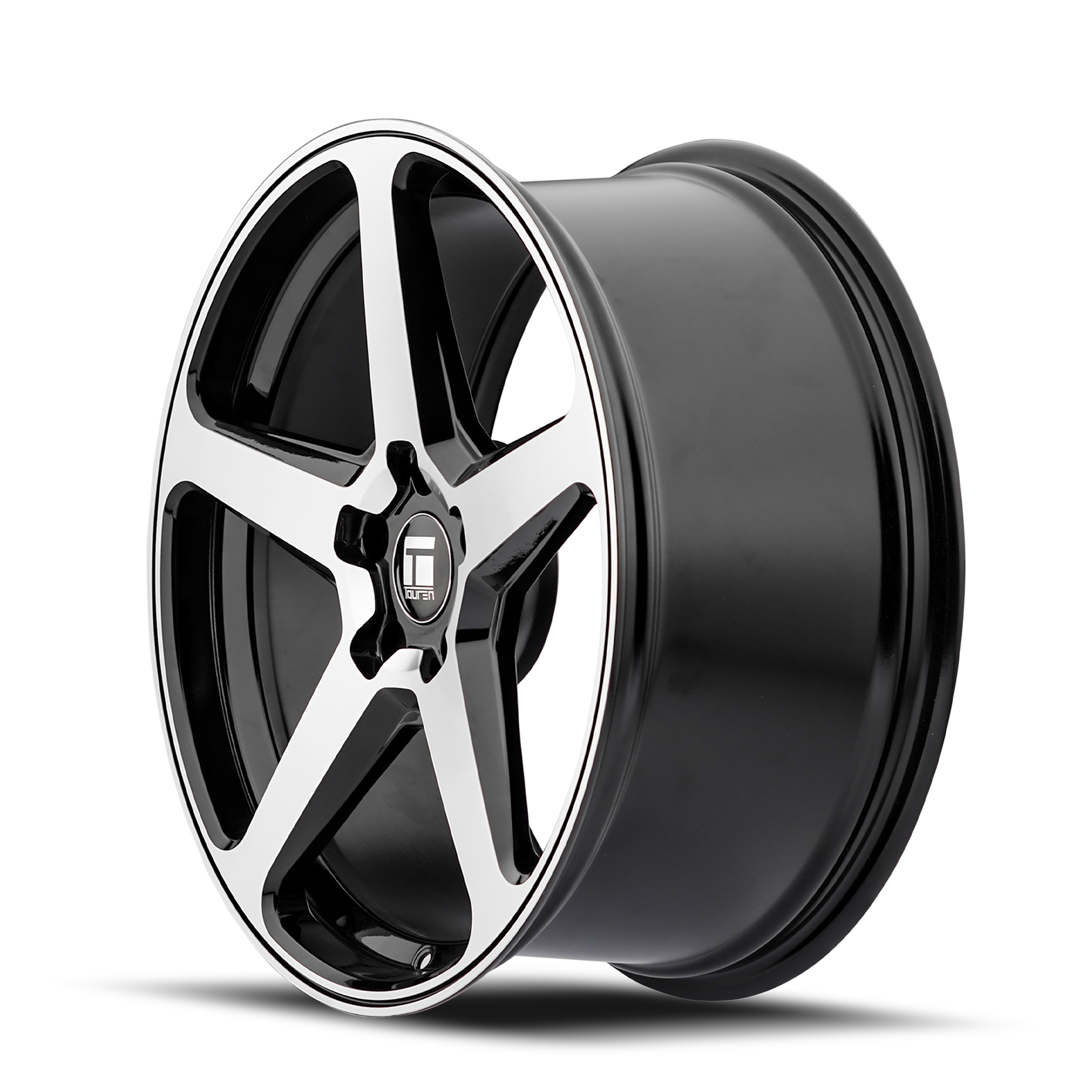 TOUREN TOUREN TF96 3296 GLOSS BLACK MACHINED 20X9 5-112 35MM 66.6MM