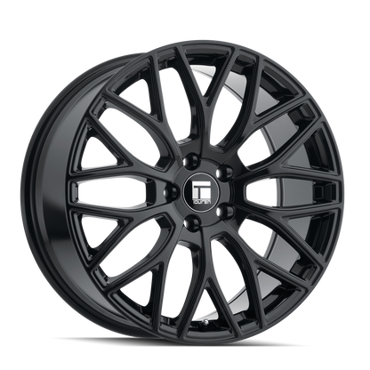 TOUREN TOUREN TR76 3276 GLOSS BLACK 17X8 5-112 35MM 66.56MM