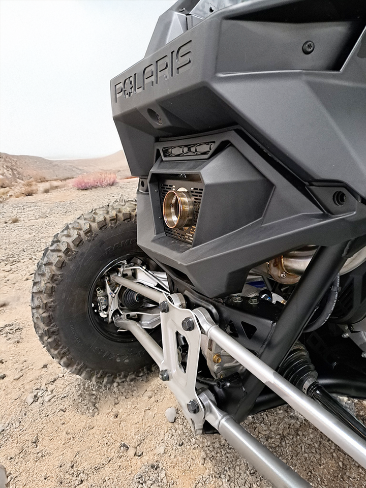 RZR PRO R CENTER EXIT SLIP-ON EXHAUST