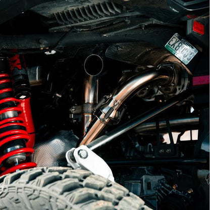 Can Am Maverick R Sidepiece Valved Head Pipe