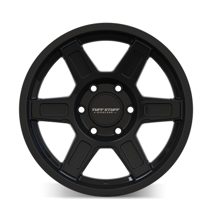 TUFFSTUFF TUFFSTUFF ASCENT TS01 GLOSS BLACK 17X8.5 5-127 0MM 71.5MM