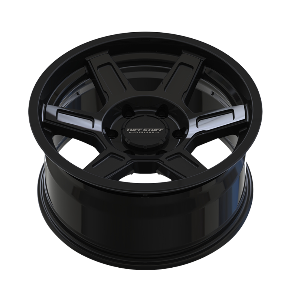 TUFFSTUFF TUFFSTUFF ASCENT TS01 GLOSS BLACK 17X8.5 6-135 0MM 87.1MM