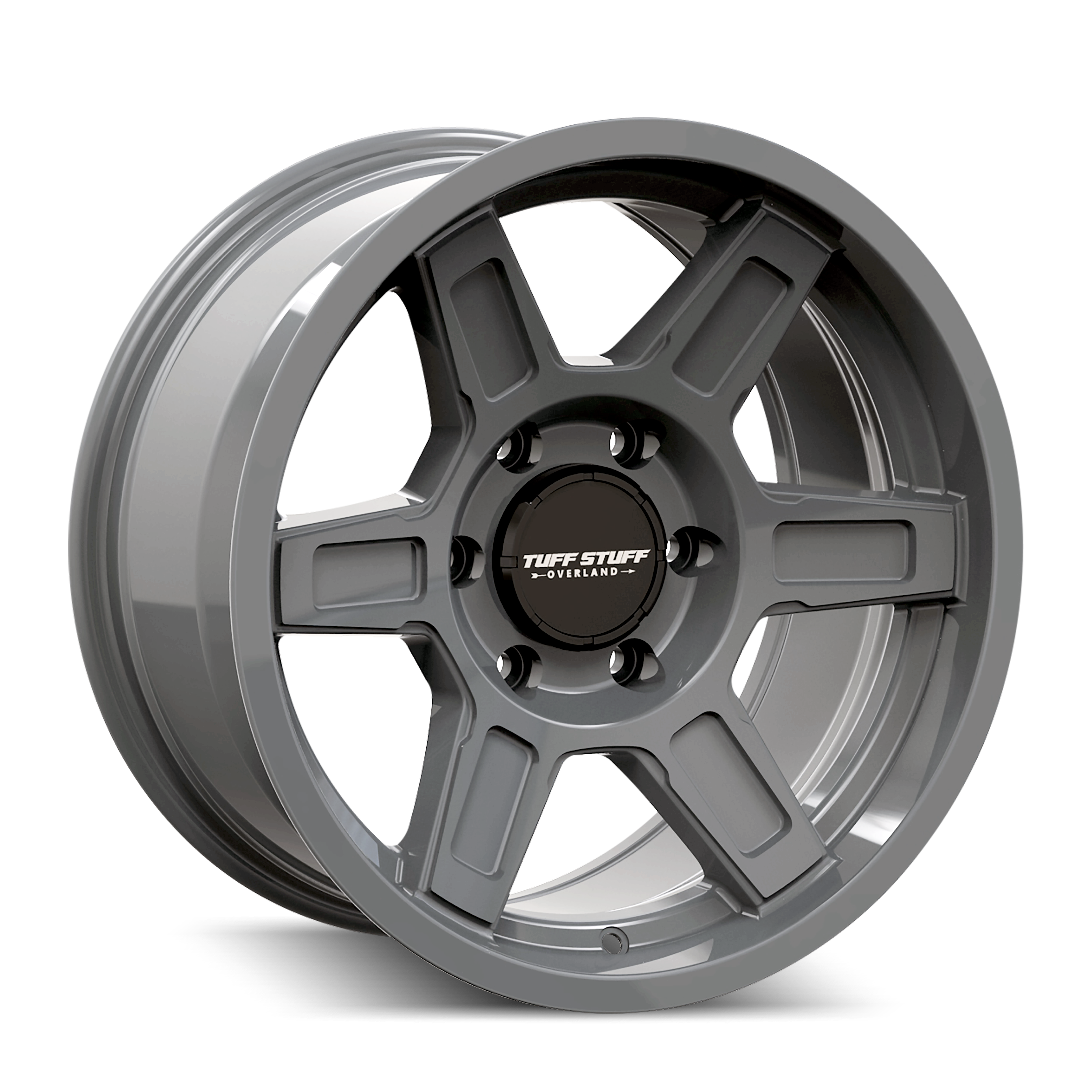 TUFFSTUFF TUFFSTUFF ASCENT TS01 GLOSS GREY 17X8.5 6-139.7 0MM 106MM