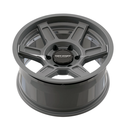 TUFFSTUFF TUFFSTUFF ASCENT TS01 GLOSS GREY 17X8.5 6-139.7 0MM 106MM