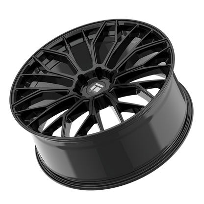 TOUREN TOUREN TR08 3208 GLOSS BLACK 22X9 6-135 25MM 87.1MM