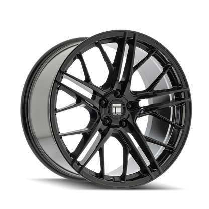 TOUREN TOUREN TF07 3507 GLOSS BLACK 20X10.5 5-115 25MM 74.1MM