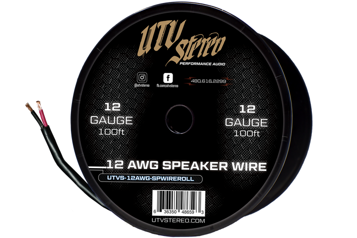 12 AWG Speaker Wire Roll - 12ft