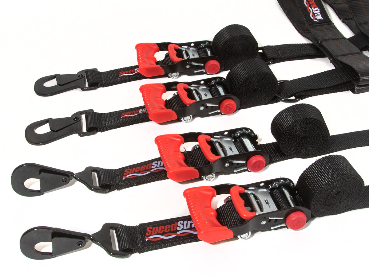 Ultimate 1.5" Tire Bonnet Kit - Black - SpeedStrap